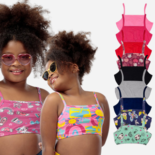 Top Infantil De Cotton Sortido Kit 10 Peças em Oferta na Shopee