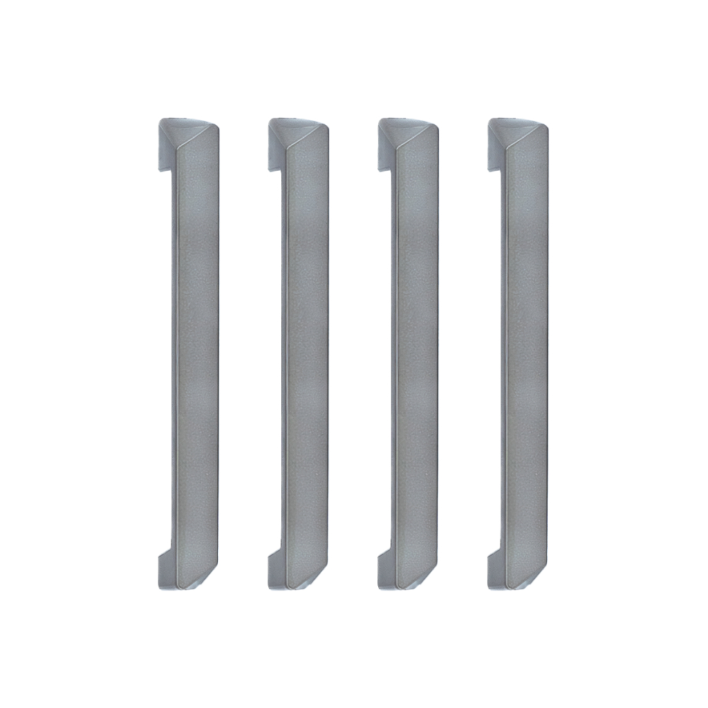 4 Pcs Puxador Guarda Roupa Gaveta Comoda Moderno 355 192mm
