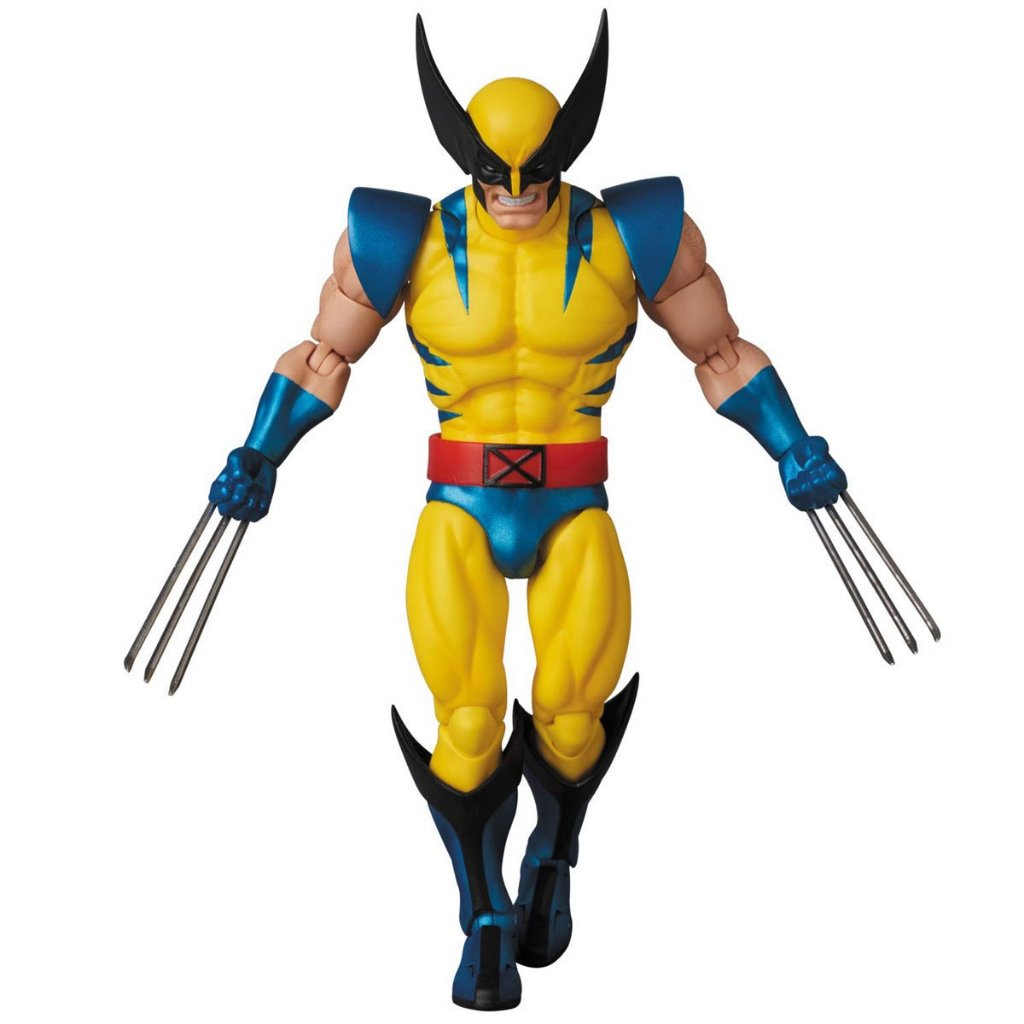 Boneco Wolverine Mafex #096 X-men Medicom Toys Original