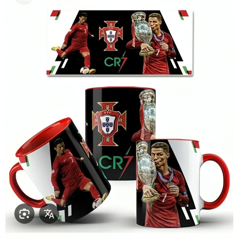 Caneca Porcelana Interior Vermelho: Onde Comprar | BuscaProdutos