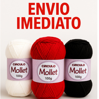 Lã Mollet 100g Linha Circulo - Tricô/Crochê em Oferta na Shopee