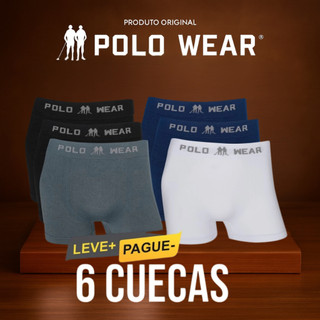 Cueca Polo Wear Original – Escolha a Quantidade: 1, 6 ou 12 Unidades