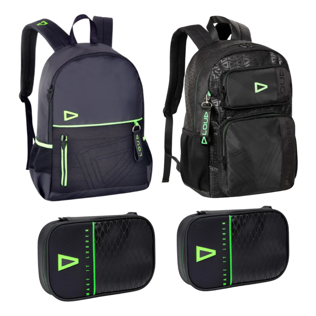 Mochila de Costas Loud Mochila Gamer Escolar de Menino Juvenil Original Menino em Oferta na Shopee