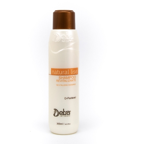 Shampoo Revitalizante Natural Lise 300ml Detra Hair Alinhamento e Hidratação Capilar