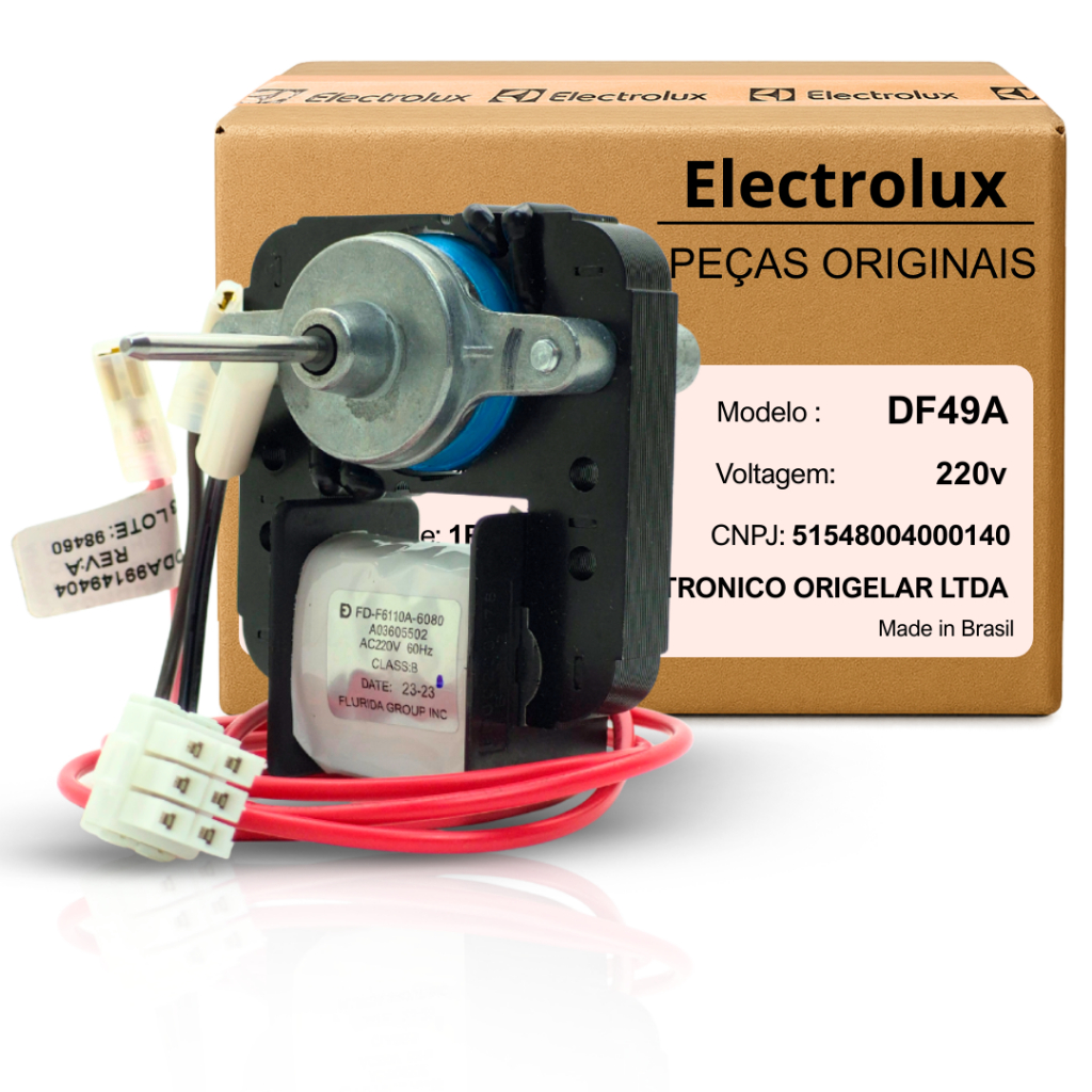 Rede Sensor Ventilador Df49a 220V Para Geladeira Electrolux A99149404