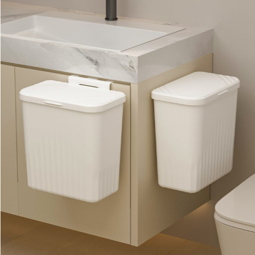 Lixeira Suspensa Sem Furos Para a Cozinha Na Parede 9L De Lixo em Oferta na Shopee