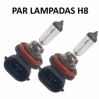Par Lampada Halogena Farol H8 35w 12v 4300k Milha Carro em Oferta na Shopee