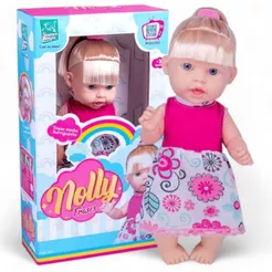 BONECA NOLLY FALA 60 FRASES BRINQUEDOS DIVERTIDOS