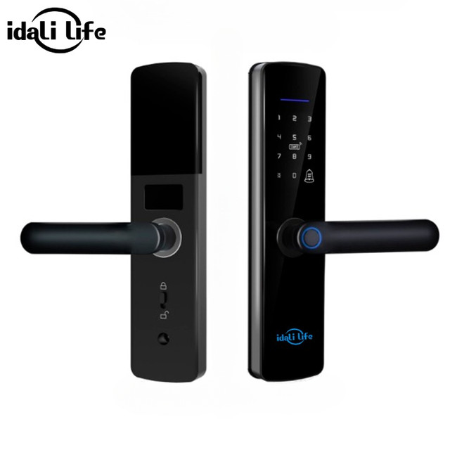 Fechadura Digital Inteligente com Biometria e Senha Segurança Avançada IDALI LIFE