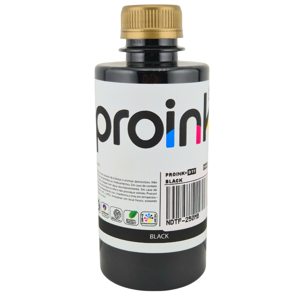 Tinta Plus Dtf 250ml Dx5 Dx7 Tx800 Xp600 I1600 I3200 T3170 L365 L3250 L5590 L8050 L14150 T400