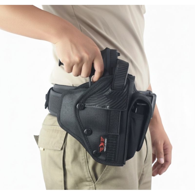 Desert Coldres- (Holster)Coldre Tátic. Panqueca Saque Rápido Cintura (Com Parafusos) Para Pist. E Revól.