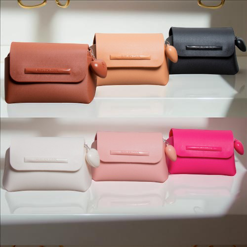 Bolsinha Suellen Pequena com Coração | Clutch e Porta Maquiagem elianecoutinho