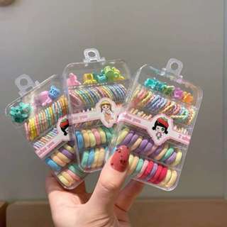 Faixas De Cabelo Coloridas Doces Para Meninas – Laços De Borracha Elástica Macia , Tiaras De Bebê , A em Oferta na Shopee