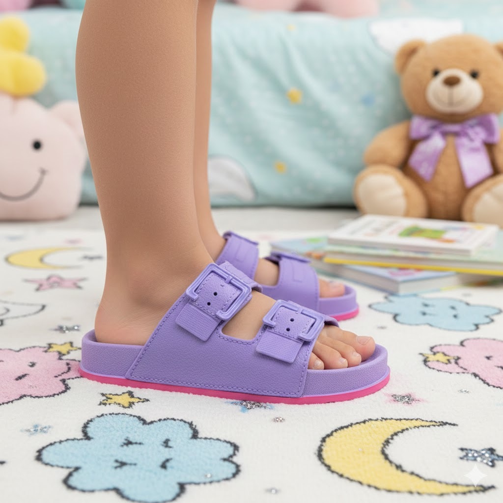 Papete Infantil Menina Antiderrapante Leve e Confortável em Oferta na Shopee