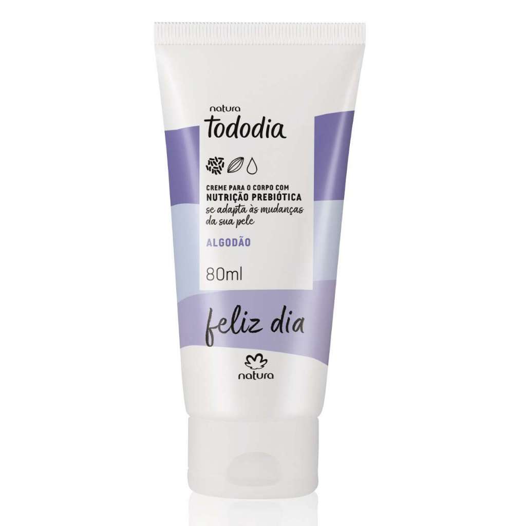 Natura Tododia Hidratante Algodão 80ml em Oferta na Shopee