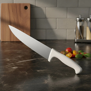 Faca Chef Premium Açougue Cozinha Profissional Carne Churrasco Gourmet 8" pol. 10" pol. Inox Fratelli em Oferta na Shopee