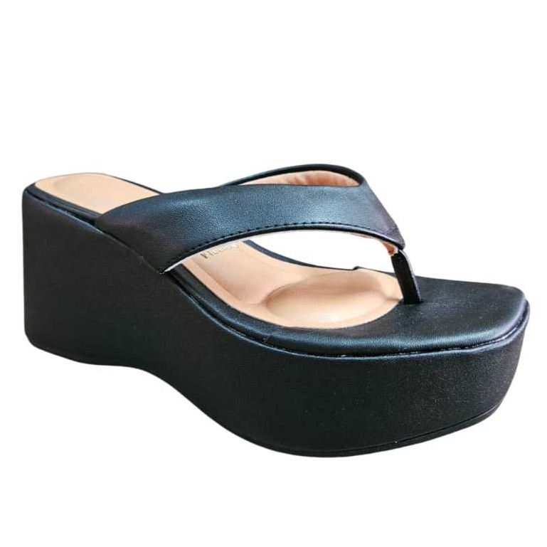 Tamanco Vizzano Feminino Plataforma Preto Confortável Casual
