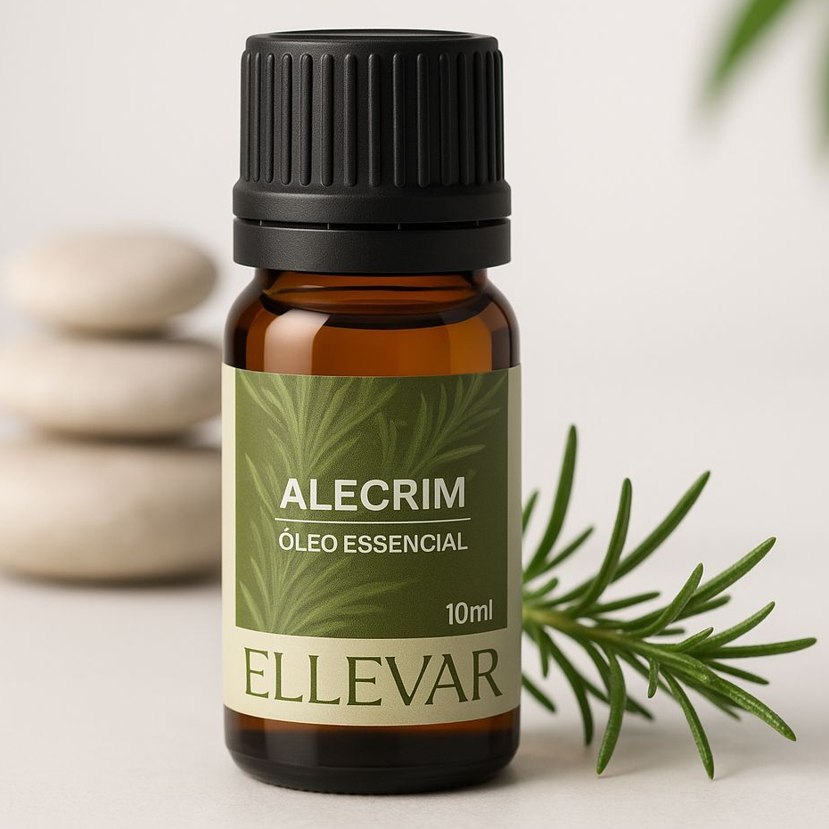 Óleo Essencial De Alecrim 100% Puro e Natural - 10ml
