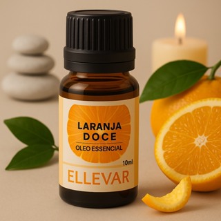 Óleo Essencial De Laranja Doce 100% Puro e Natural - 10ml em Oferta na Shopee