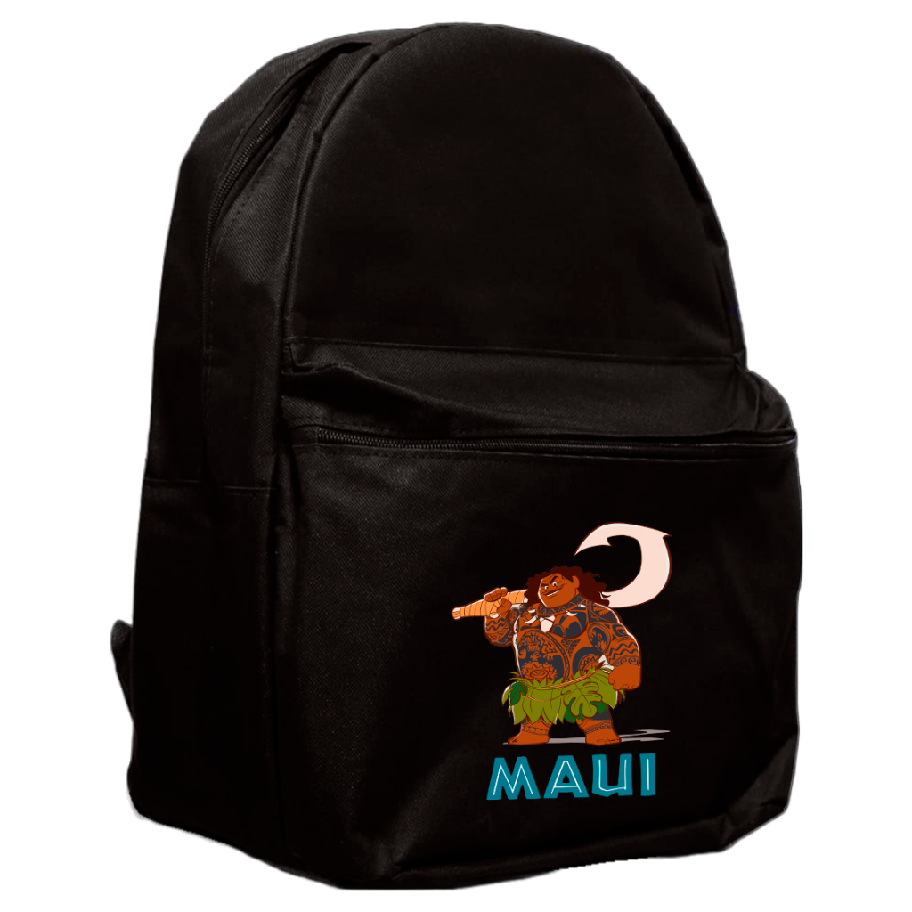 Mochila Escolar Nerd Bags Estampa Desenho Filme Moana Semideus Maui