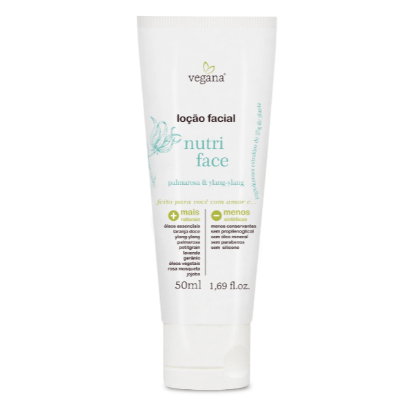 Vegana Loção Facial NutriFace 50ml WNF
