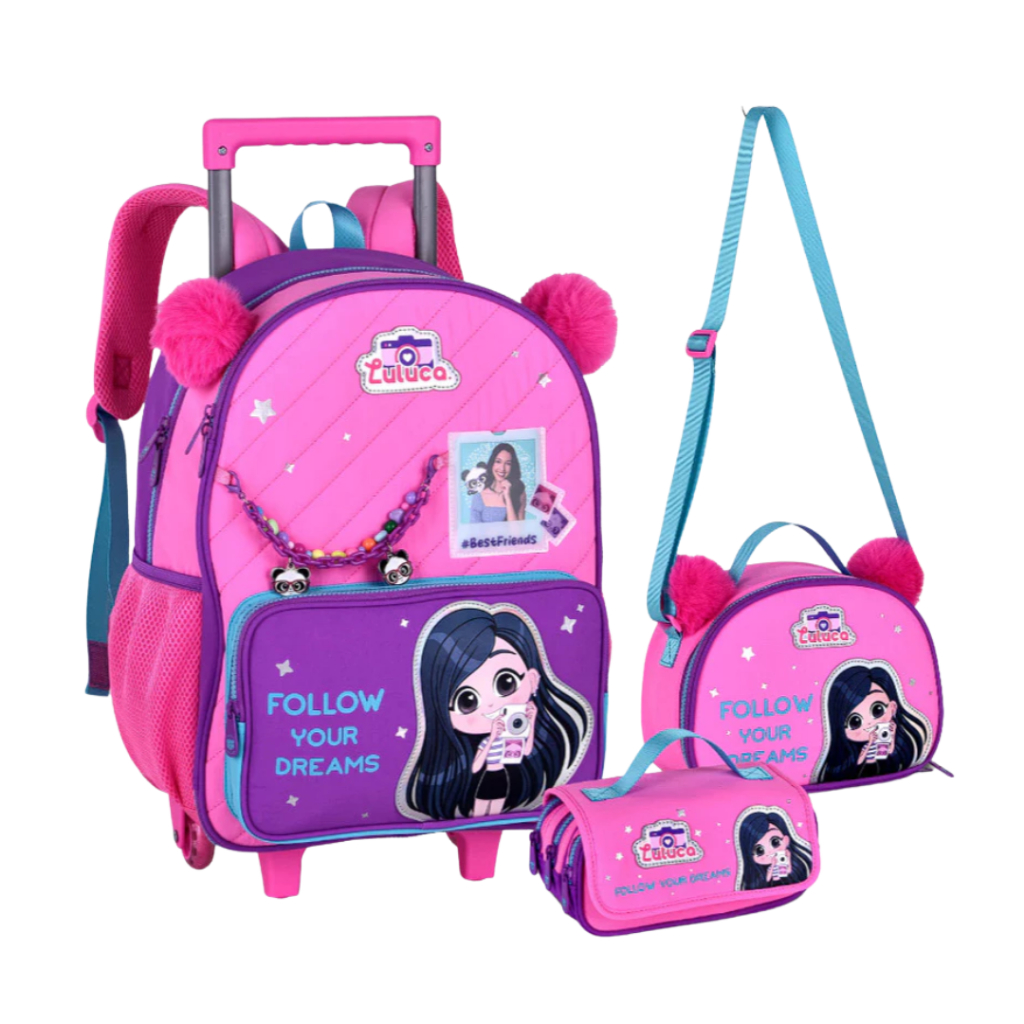 Mochila Rodinha Luluca: Onde Comprar | BuscaProdutos