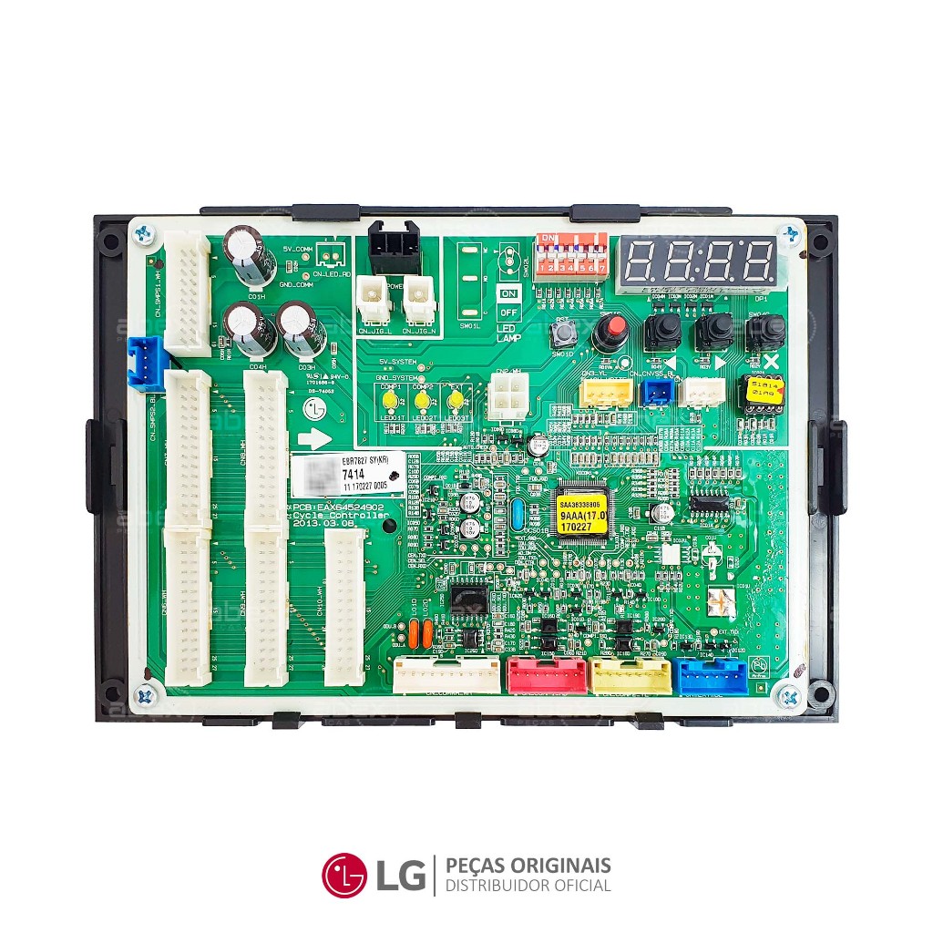 Placa Eletrônica Condensadora Ar Condicionado LG BRWN080BAS4 EBR78277414 Original