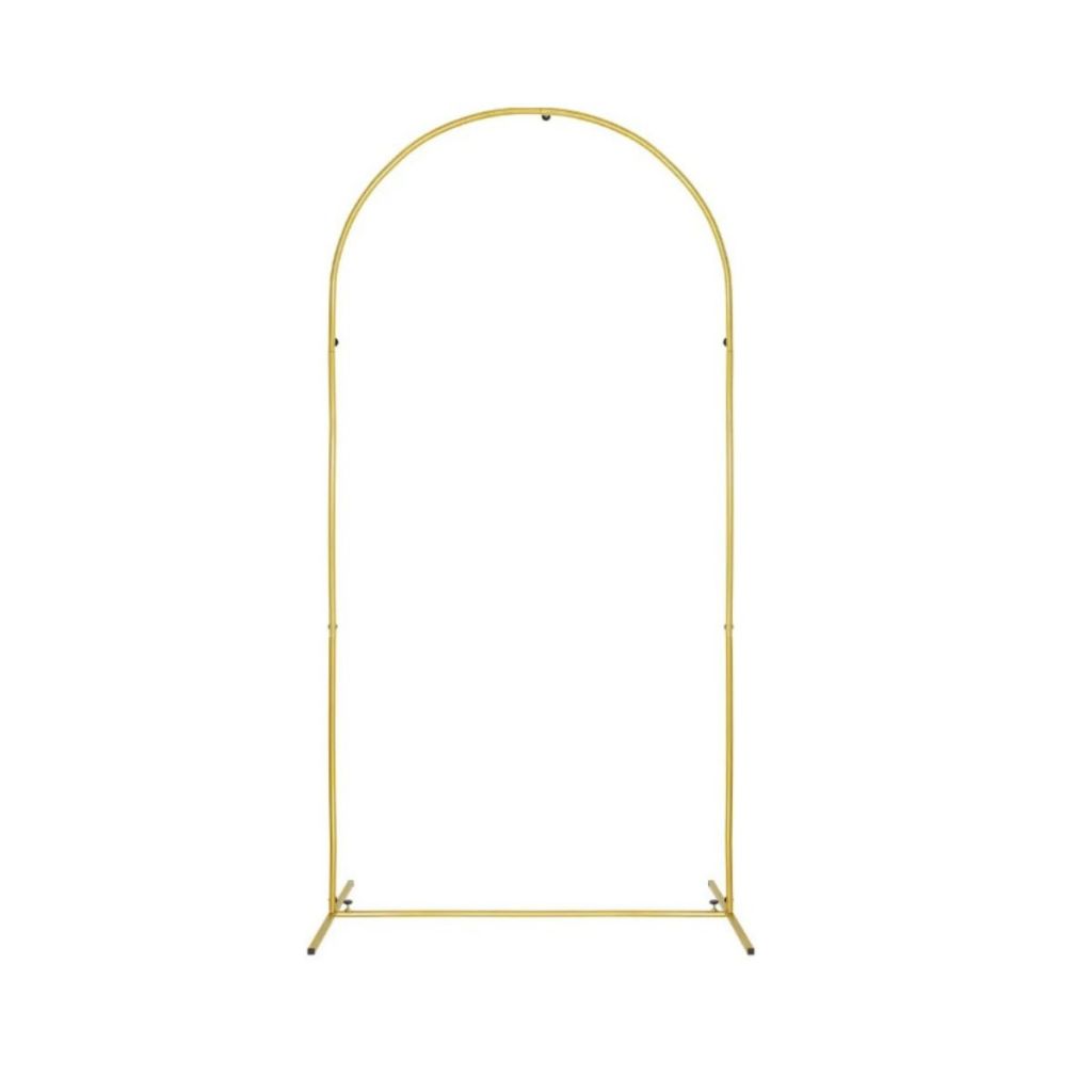 Arco Painel Romano 2x1 Estrutura Suporte Desmontável Para Montar Fundo Com Bexigas de Festividades Festas Eventos