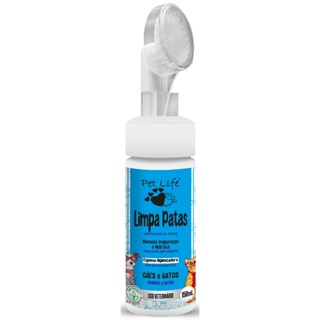 Limpa Patas Pet Life 150mL - Com escova Macia e Sem Enxágue em Oferta na Shopee