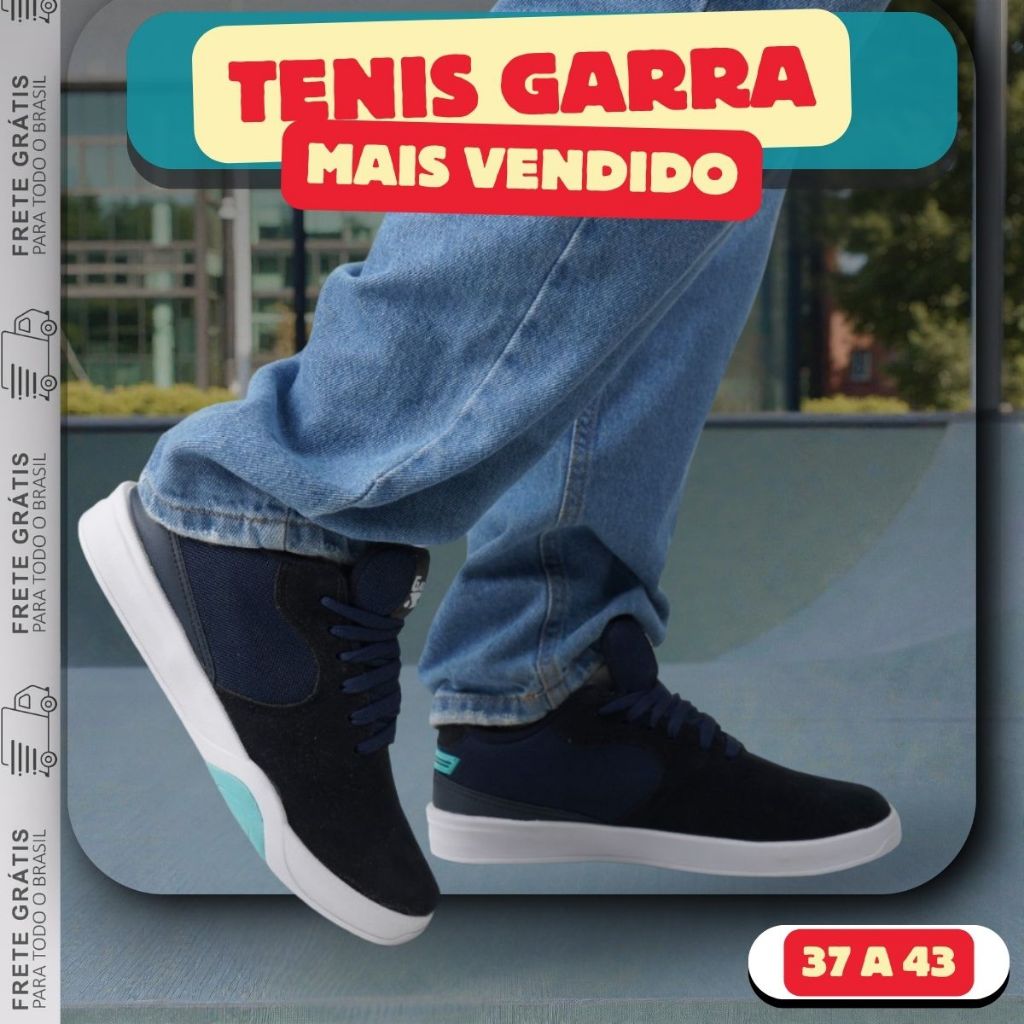 Tênis Masculino Casual Unissex Estilo Skate Sneakers Leve Confortável Lançamento Moderno 2025 38-43