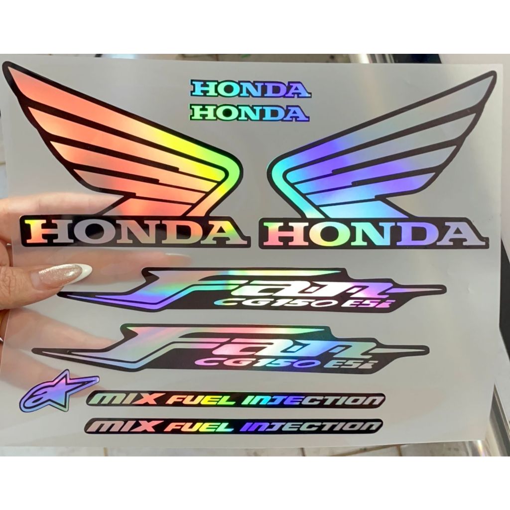 Adesivos Holográficos Fan 150: Onde Comprar | BuscaProdutos