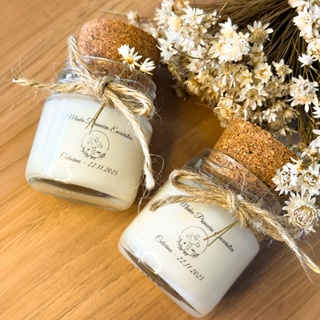 Kit Velas Aromáticas Personalizadas Artesanal Vários Aromas Cera de Coco 100% Vegetal Para Presente em Oferta na Shopee