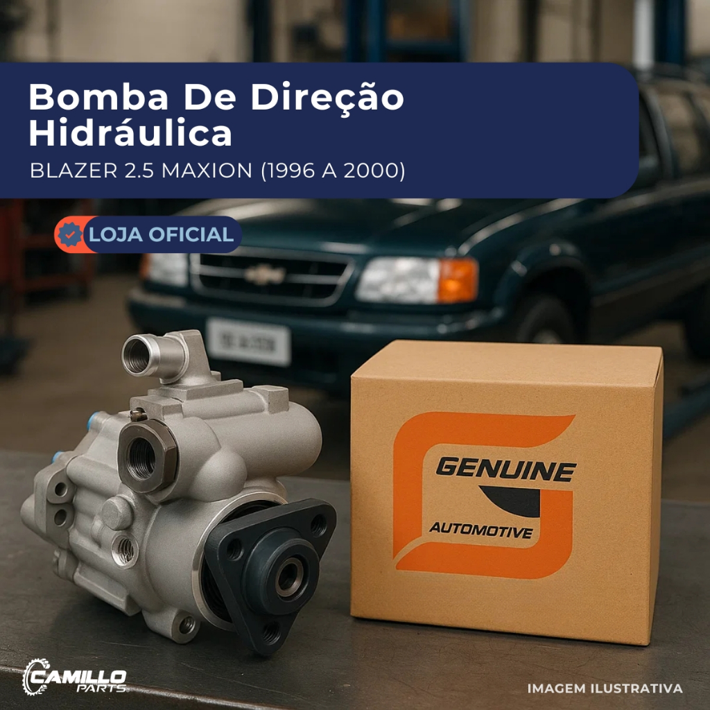 Bomba Direcao Hidraulica Maxion S10 Blazer 2.5 Qualidade Alta Durabilidade Automotiva