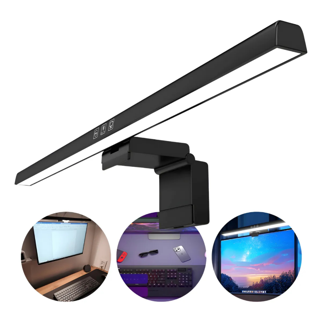 Luminária Barra Led Luz Monitor Mesa Notebook Computador Usb Mesa