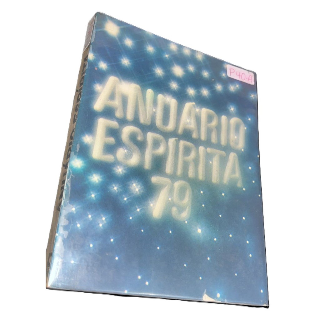Livro Anuário Espírita 1979 Instituto De Difusão Espírita