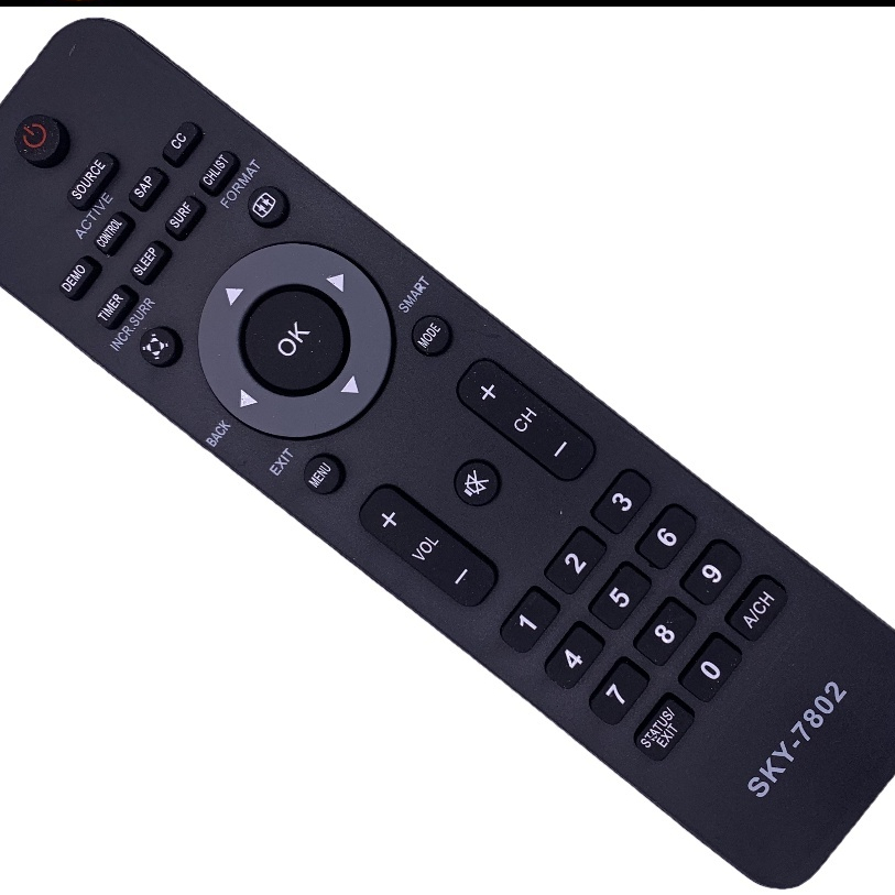 Controle Remoto Tv Philips Lcd Led 7802