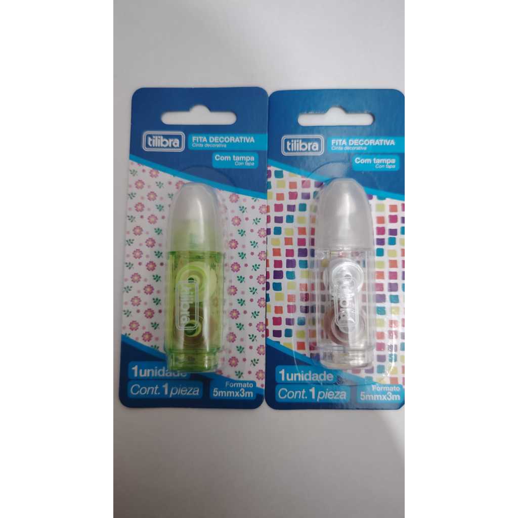 fita decorativa tilibra 5mm x 3 m