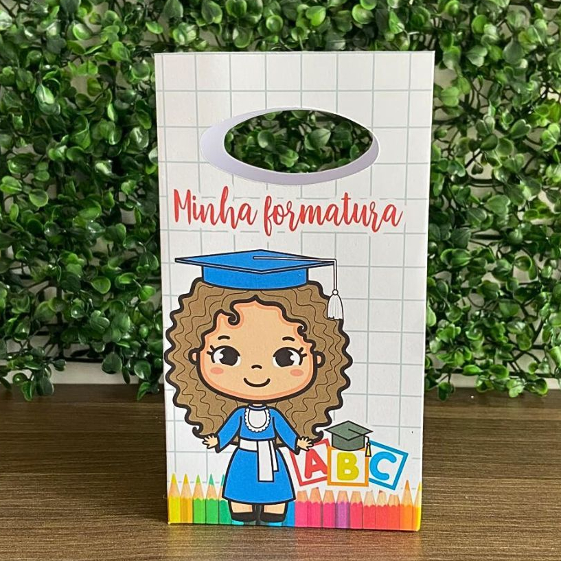 Sacolinha P Formatura Menina/Para Festa Infantil/Lembrancinha para Aniversário/Decoração