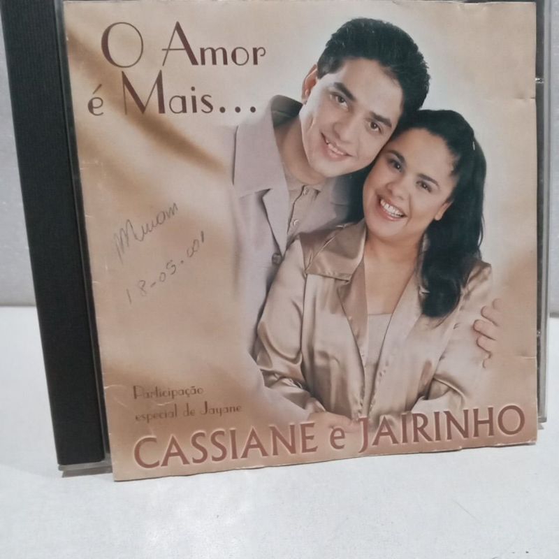 CD CASSIANE & JAIRINHO -O AMOR É MAIS... 109.670