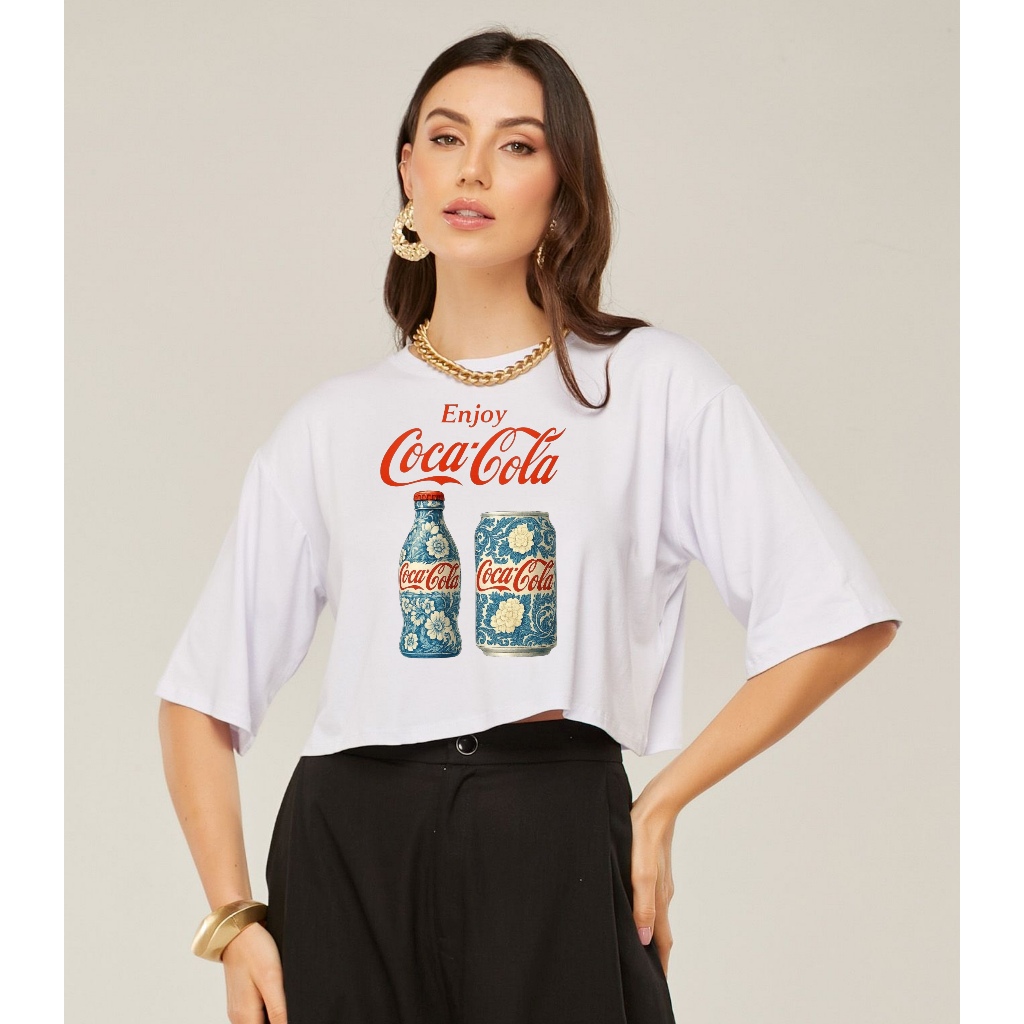 Cropped Coca Cola: Onde Comprar | BuscaProdutos