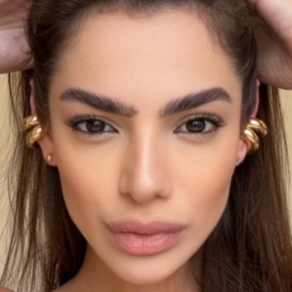 Piercing Fake Dourado Premium –Sem Furo |Ear Cuff Bold| 1Unid ou Kit com 2,4 | Acessório Fashionista em Oferta na Shopee