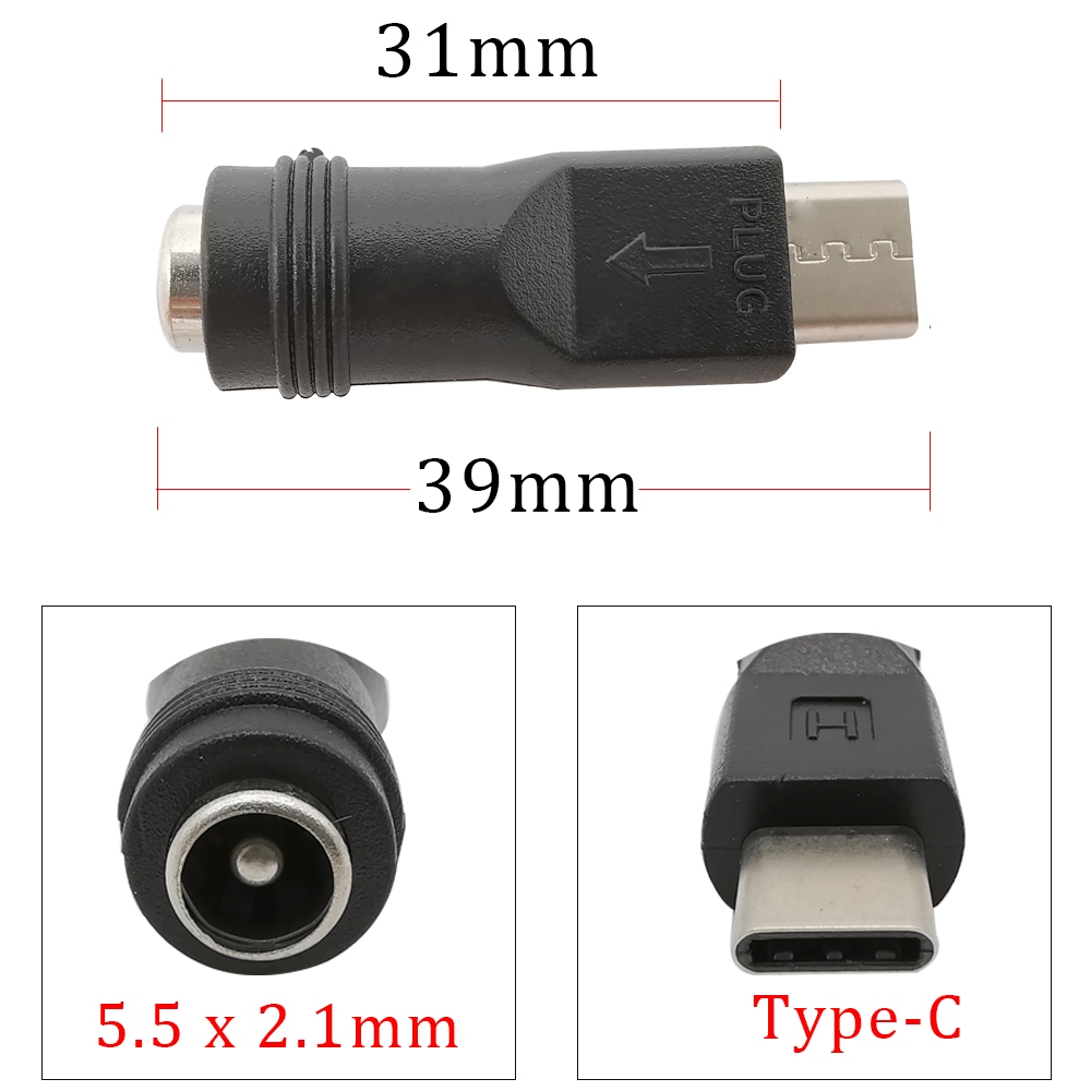 Plug adaptadores para conector de Fonte Universal, notebook ,e outros  USB-C