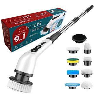 Esfregão Portátil 9 em 1 Recarregável Mop 360º Sem Fio Limpeza Pesada Multiuso CASA LYS em Oferta na Shopee