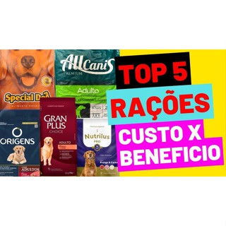 Ração 15KG Para Cachorro Super Premium, Premium Especial, Premium de Alta Qualidade Para Cão Adulto em Oferta na Shopee