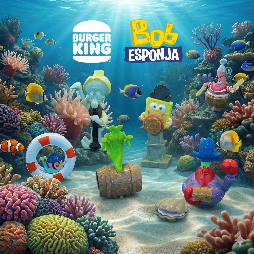 Bob Esponja Burger King: Onde Comprar | BuscaProdutos