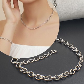 Choker aço inoxidável e pulseira feminina elo Português 5mm de Largura Aço Inox 35cm a 45cm pulseira regulável