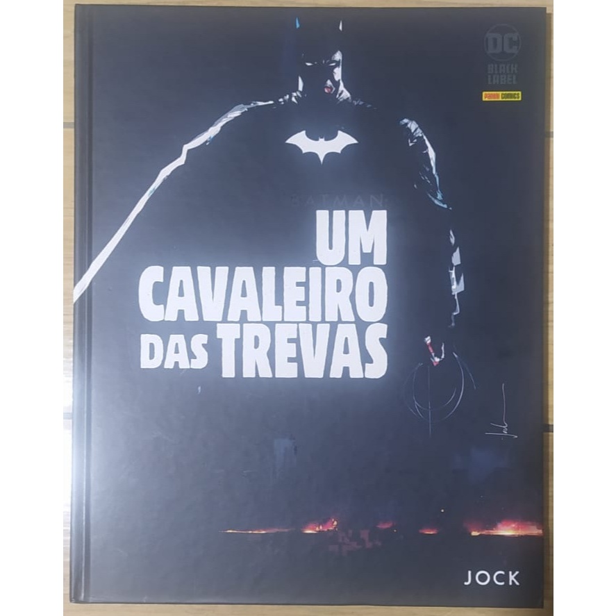 Batman Um Cavaleiro Das Trevas, Jock. Panini DC black label