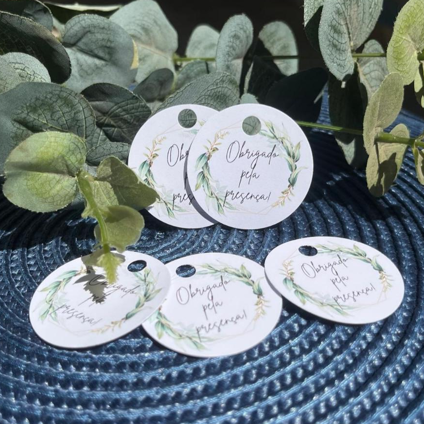 40 TAG PERSONALIZADA DE AGRADECIMENTO PARA LEMBRANCINHA ANIVERSÁRIO CASAMENTO EVENTOS EM GERAL