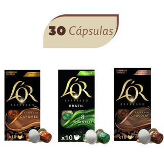 30 Cápsulas LÓR para cafeteiras Nespresso
