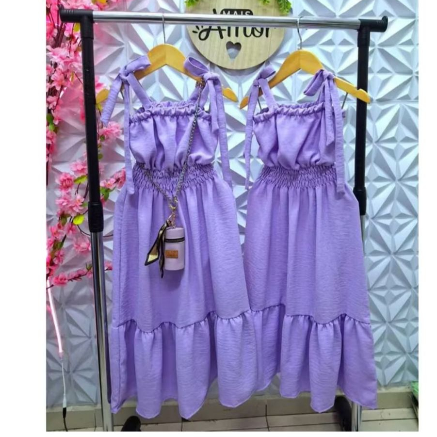 vestido  juvenil-infantill  longo tejido duna de la lazo no hombro